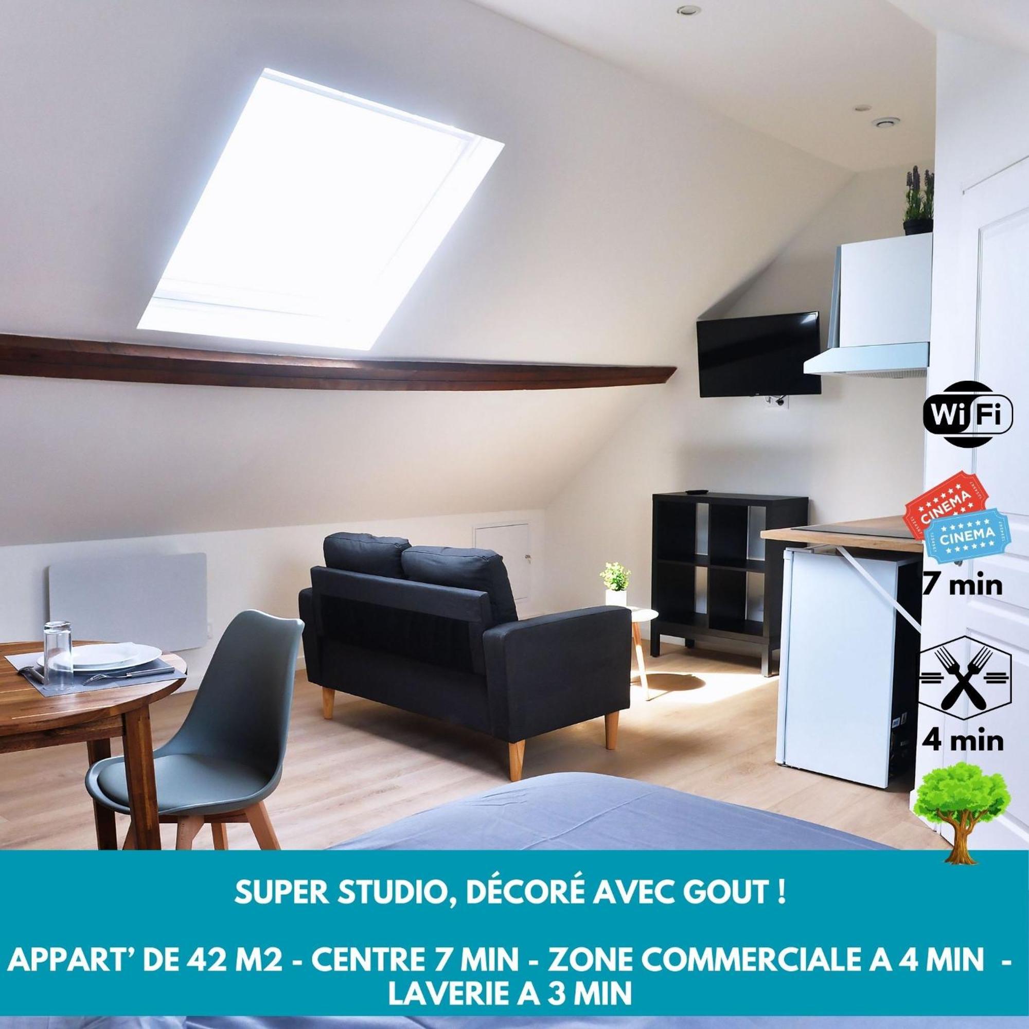 Zenkaserenity- 5Min Centre A29-26, Ferme Moderne Saint-Quentin  Zewnętrze zdjęcie